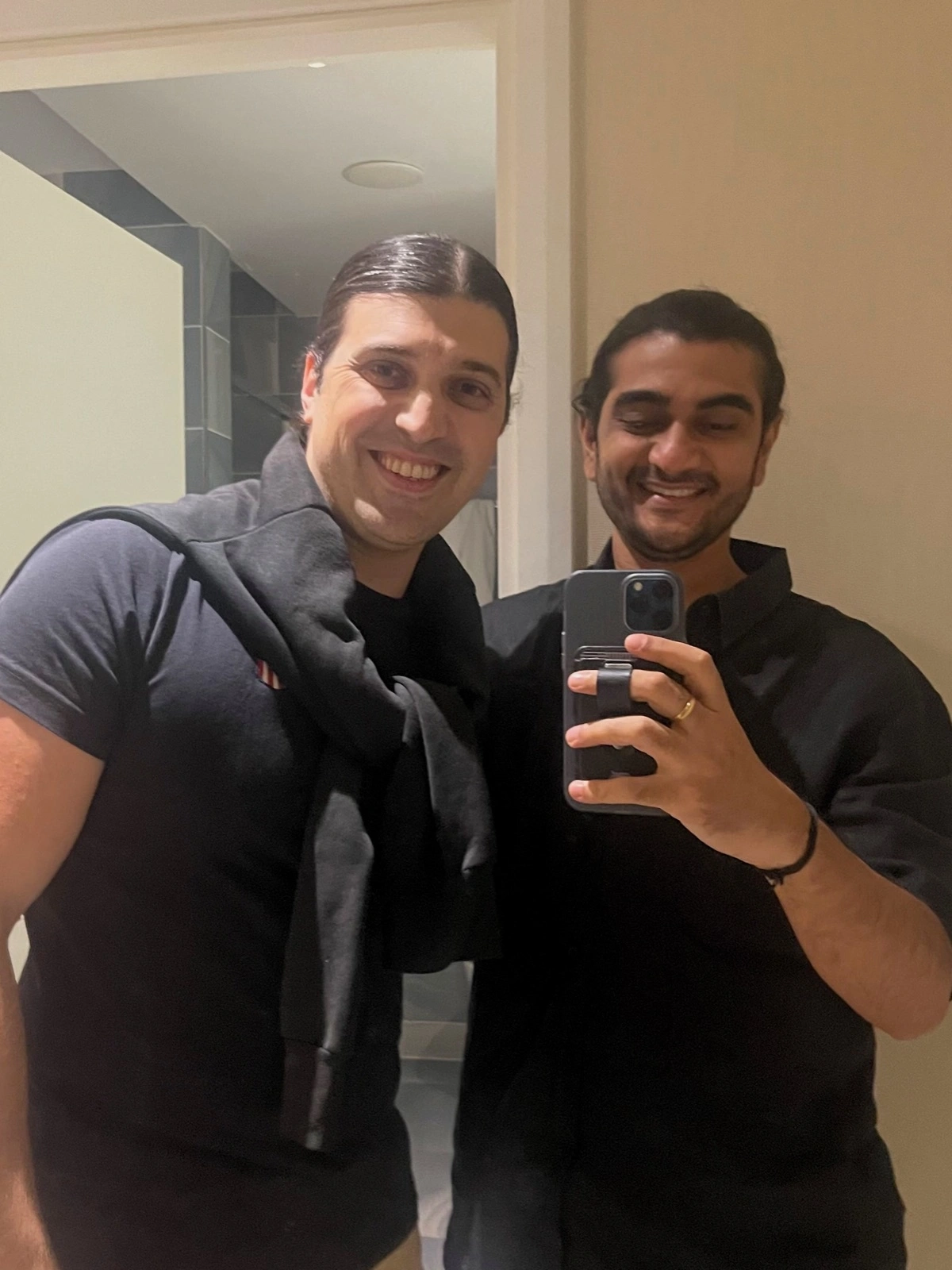 Georgios and me.