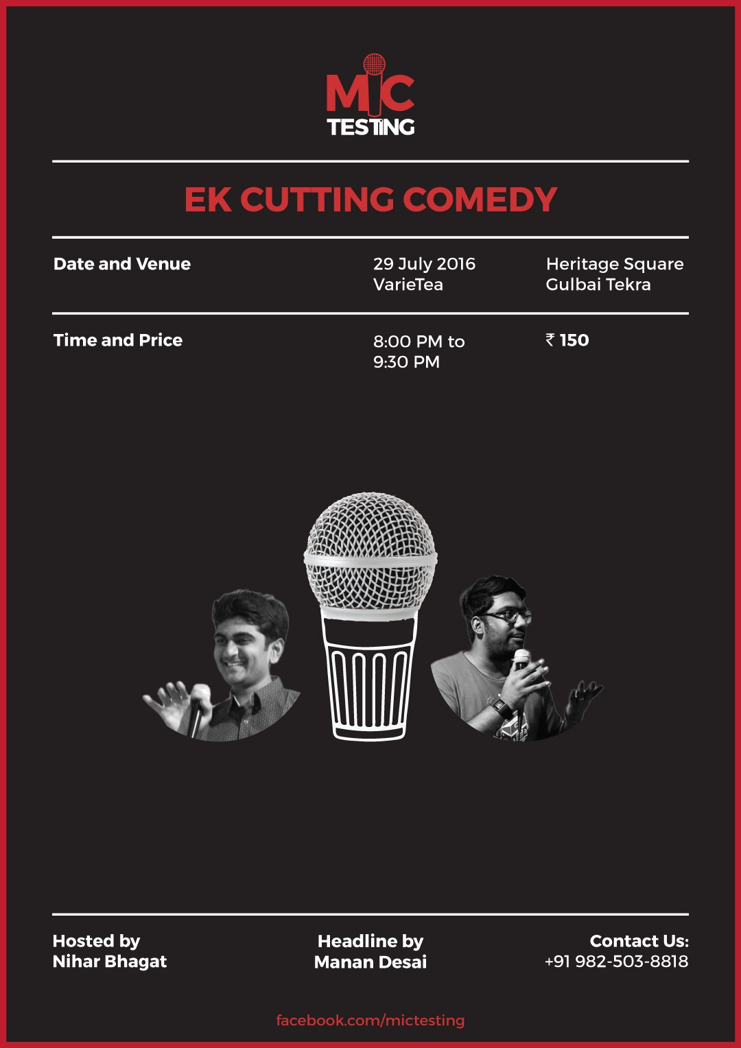 Comedy poster — Cutting 2