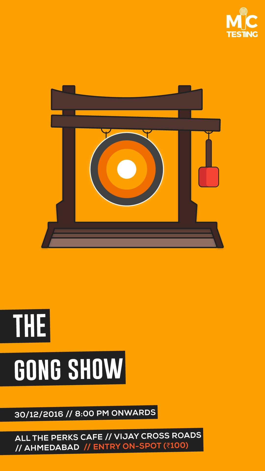 Comedy poster — The Gong Show